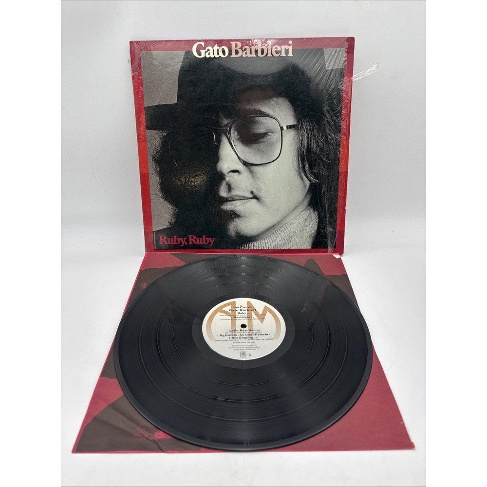 Gato Barbieri Ruby, Ruby LP Vinyl A&M 12" 33 RPM 1977 SP-4655 VG+